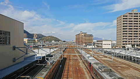 Next World. | 未来へのトビラ - 西日本ローカル旅 第05話「宮島→博多」 - 岩国駅02